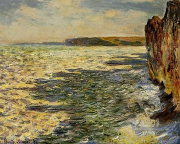 vagues - Vagues et rochers à Pourville Claude Monet